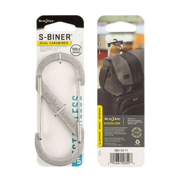 S-Biner Stainless Steel Dual Carabiner #5