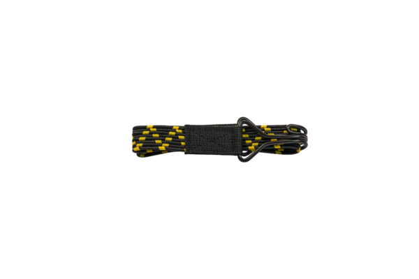 22mm x 600mm Flat Bungee Strap Yellow/Black