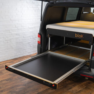 SWB/LWB Vehicle - Sliding Tray + Removable Extending Double Bed